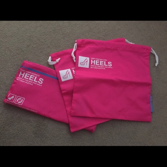 BNWT Flight 001 Hot Pink Heel Bags - Picture 10 of 16